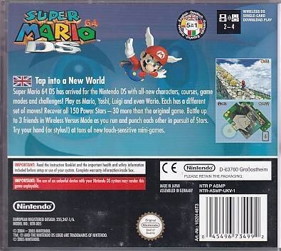 Super Mario 64 DS - Nintendo DS (A Grade) (Genbrug)